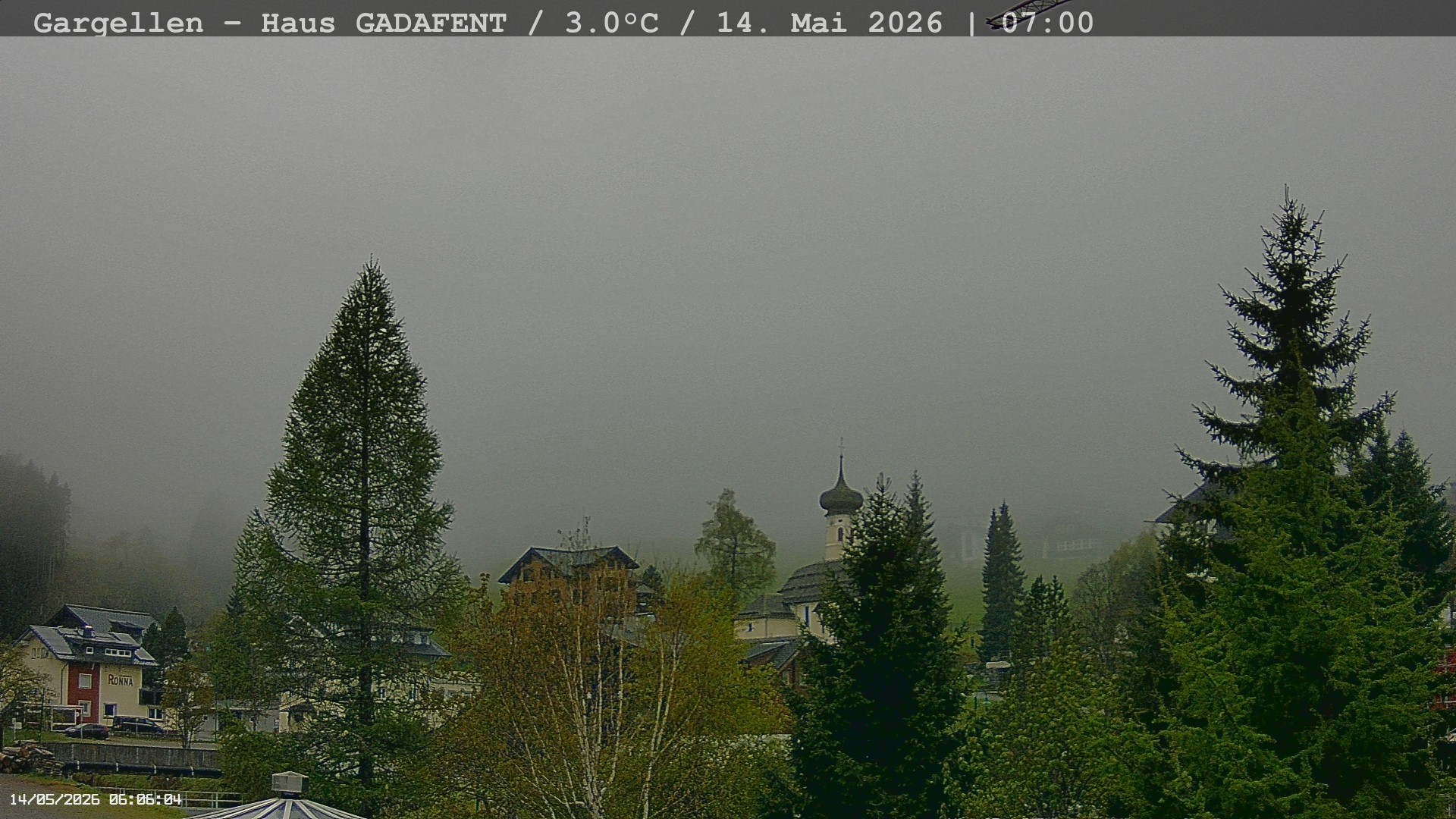 Archived image Webcam Schafberg Gargellen