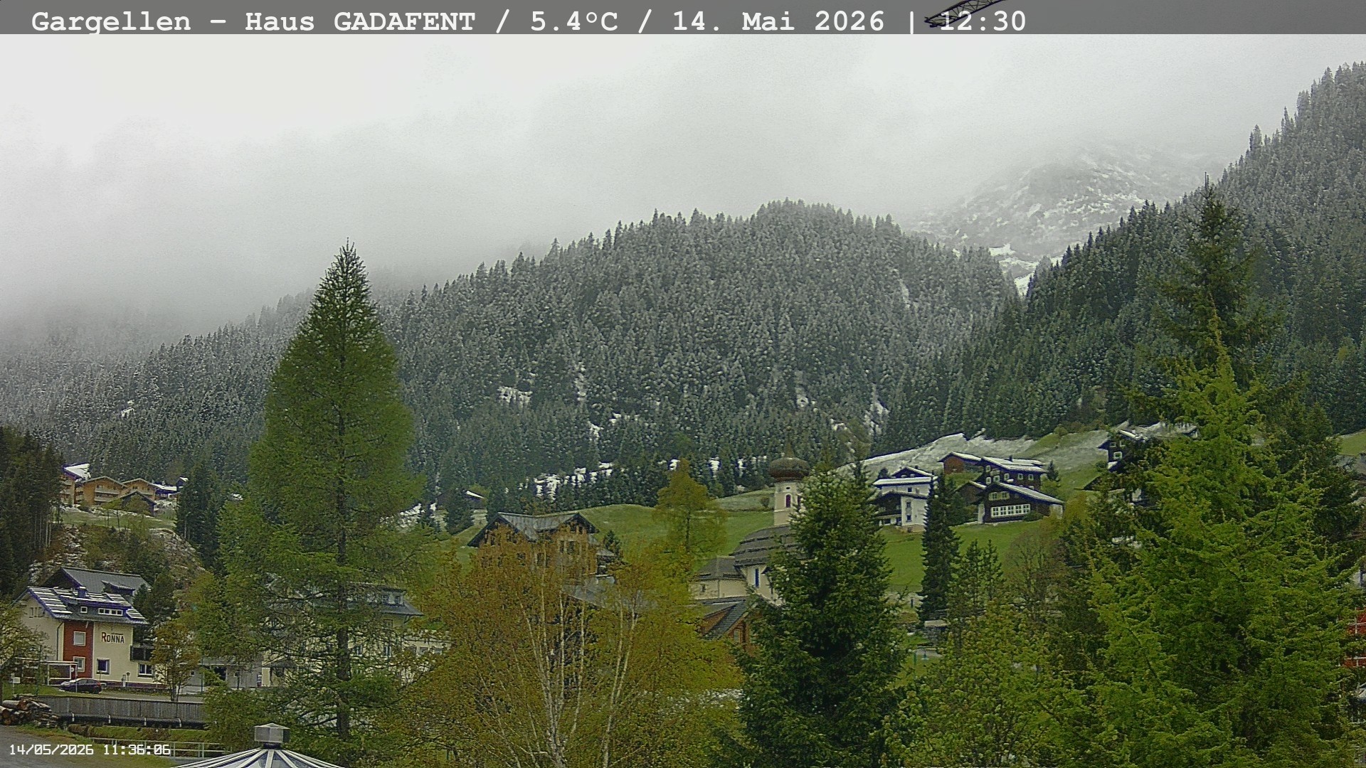 Archived image Webcam Schafberg Gargellen