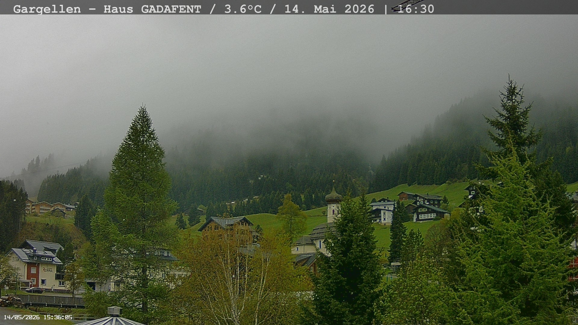 Archived image Webcam Schafberg Gargellen