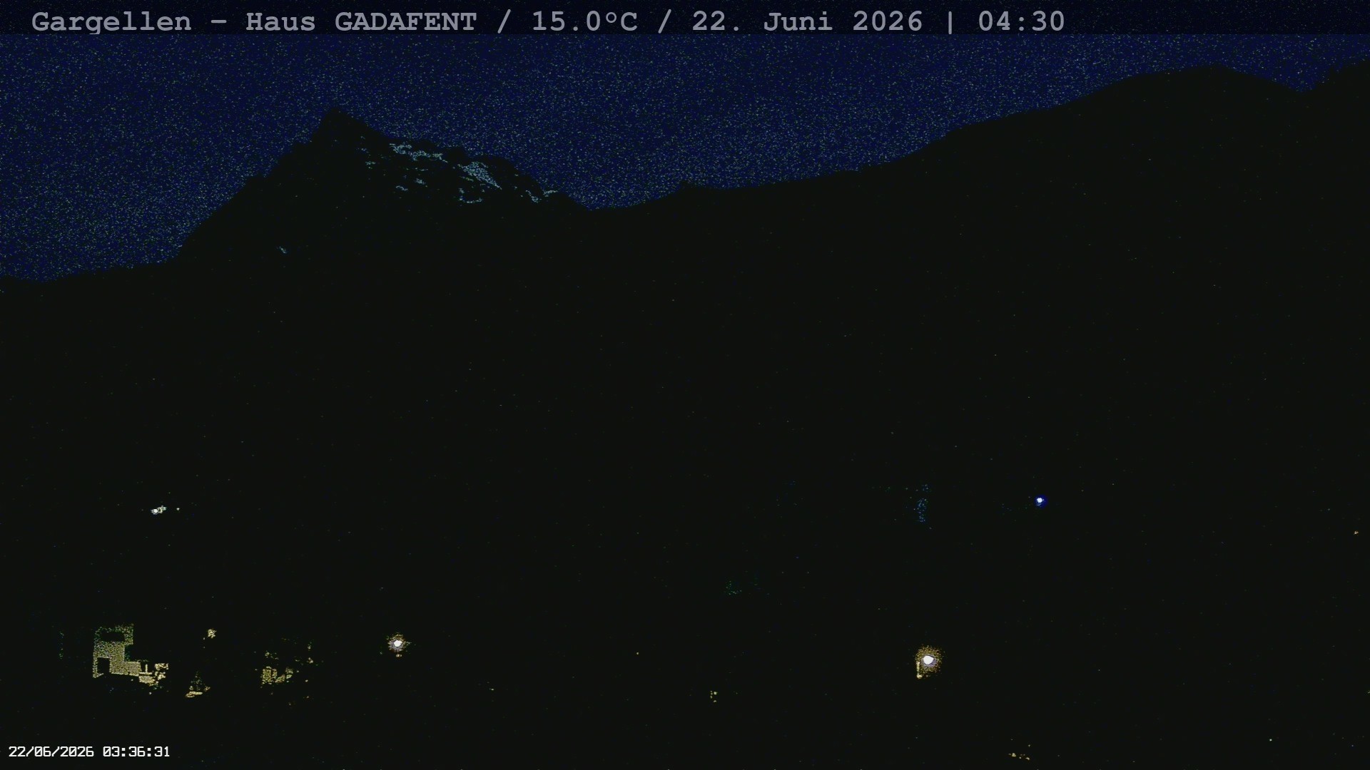 Archiv Foto Webcam Gargellen - Schafberg