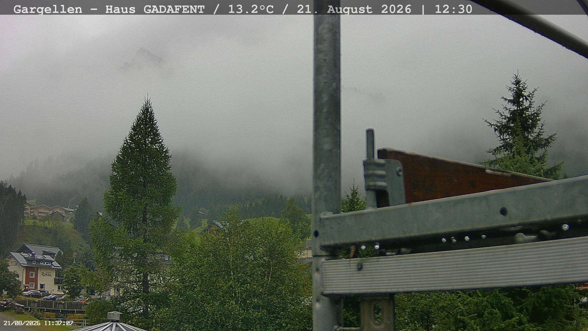 Archiv Foto Webcam Gargellen - Schafberg
