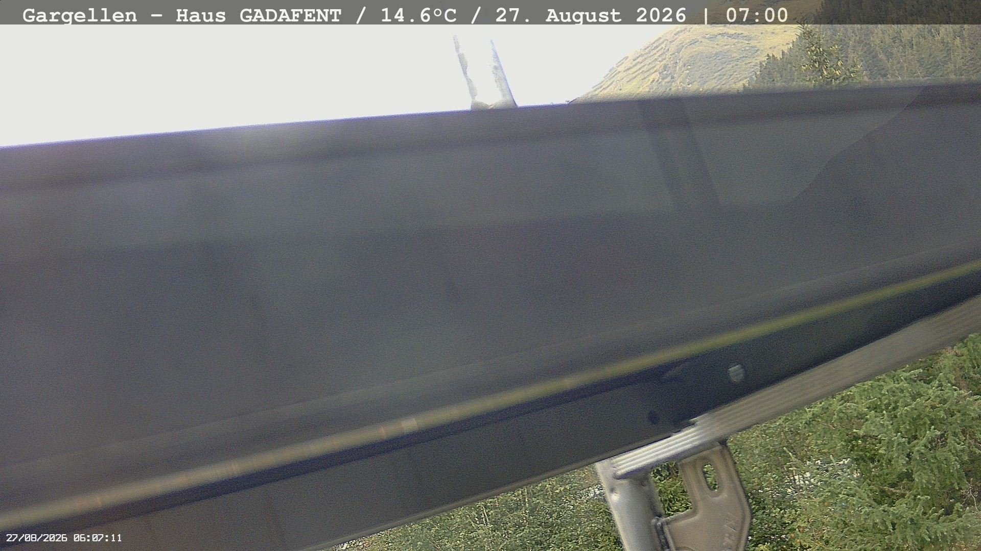 Archived image Webcam Schafberg Gargellen