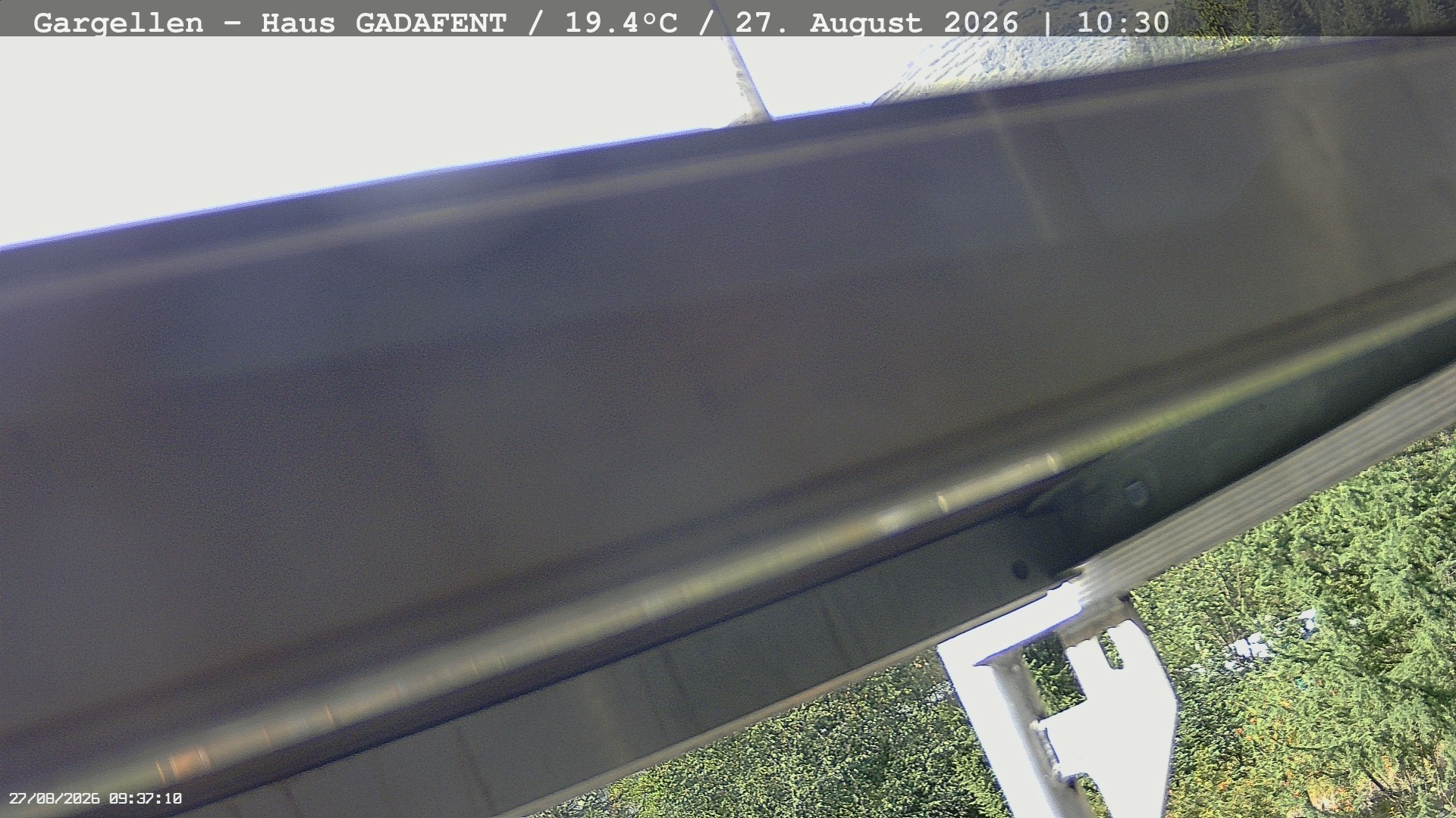 Archived image Webcam Schafberg Gargellen