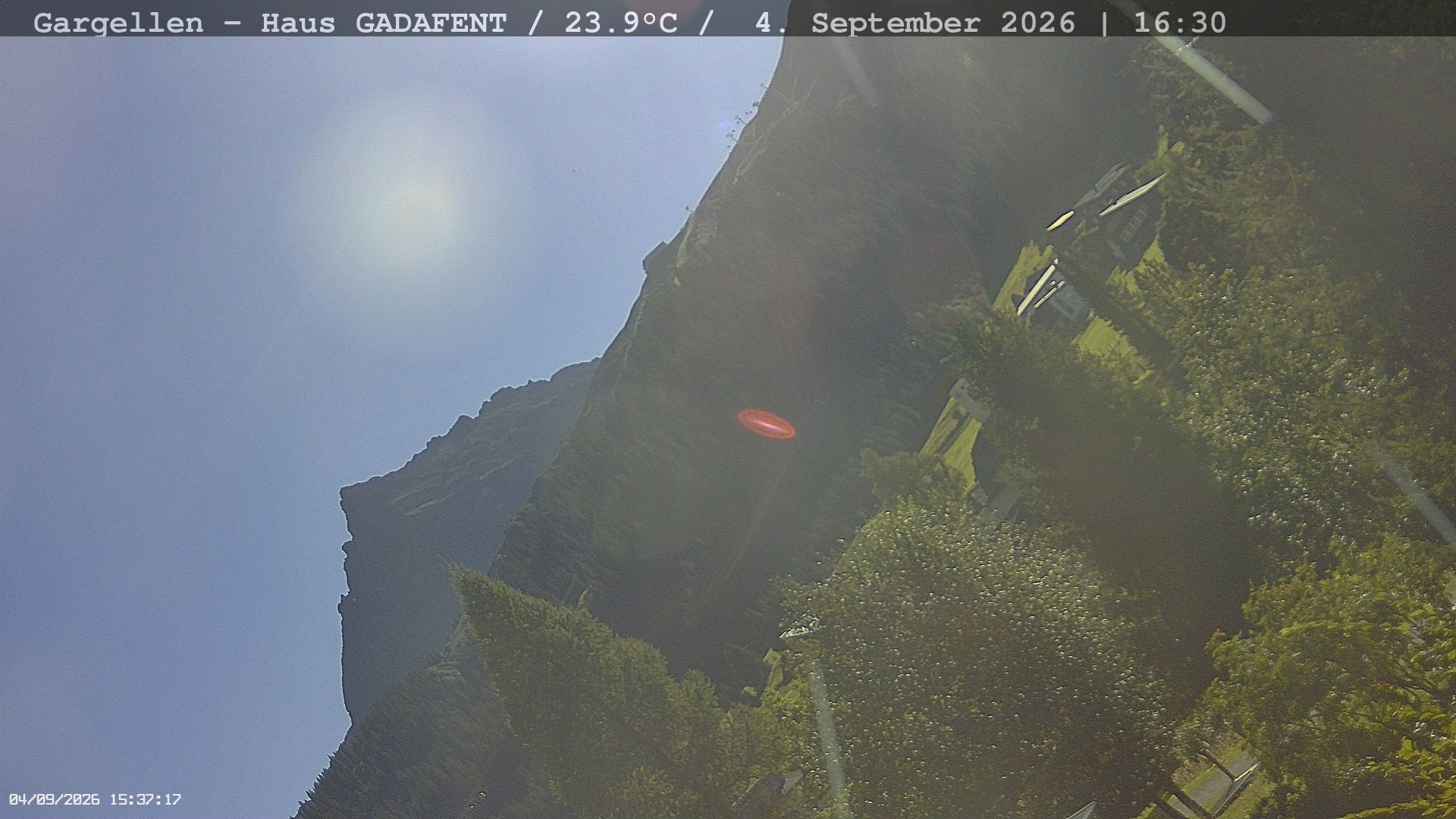 Archiv Foto Webcam Gargellen - Schafberg