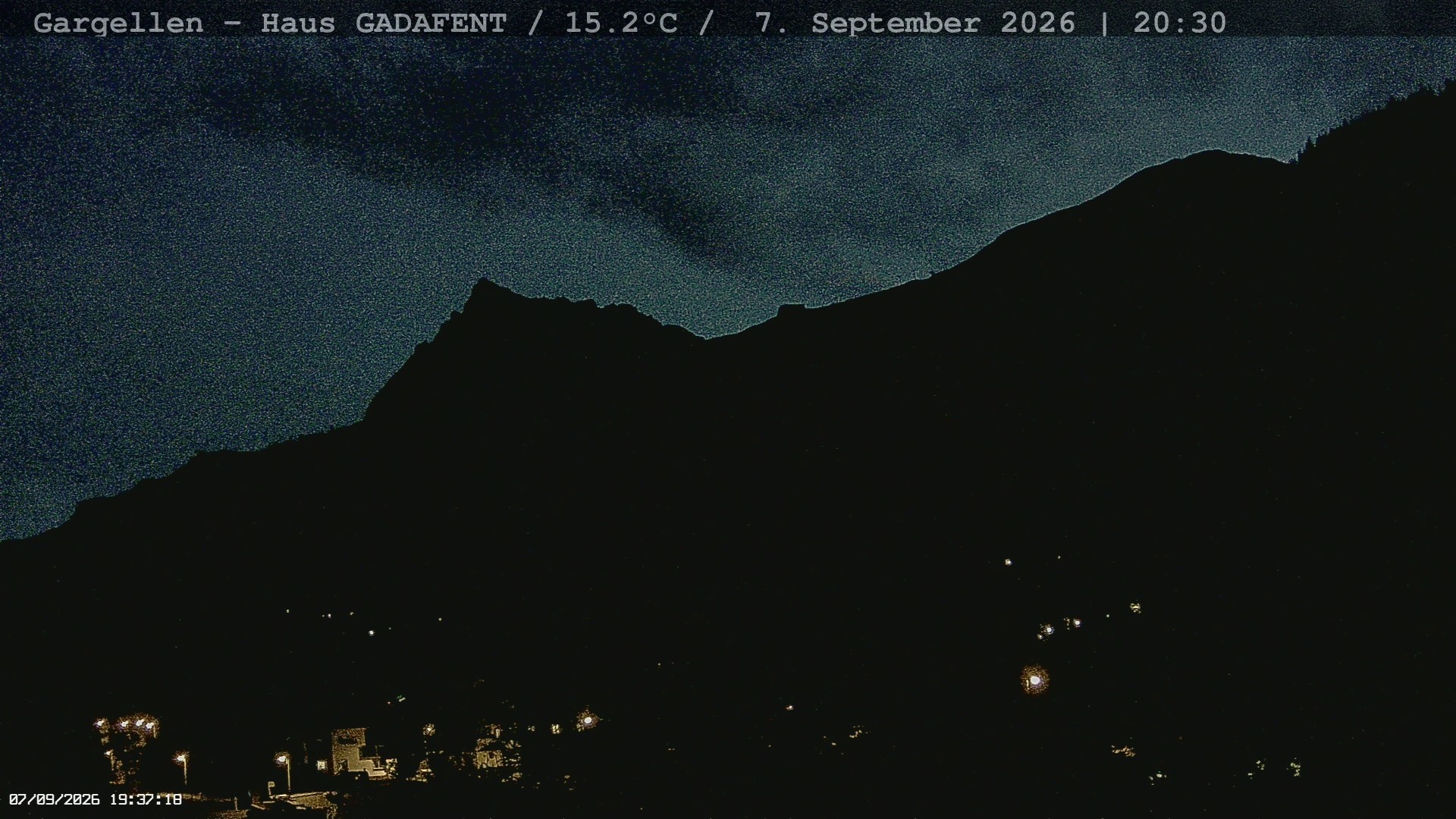 Archiv Foto Webcam Gargellen - Schafberg