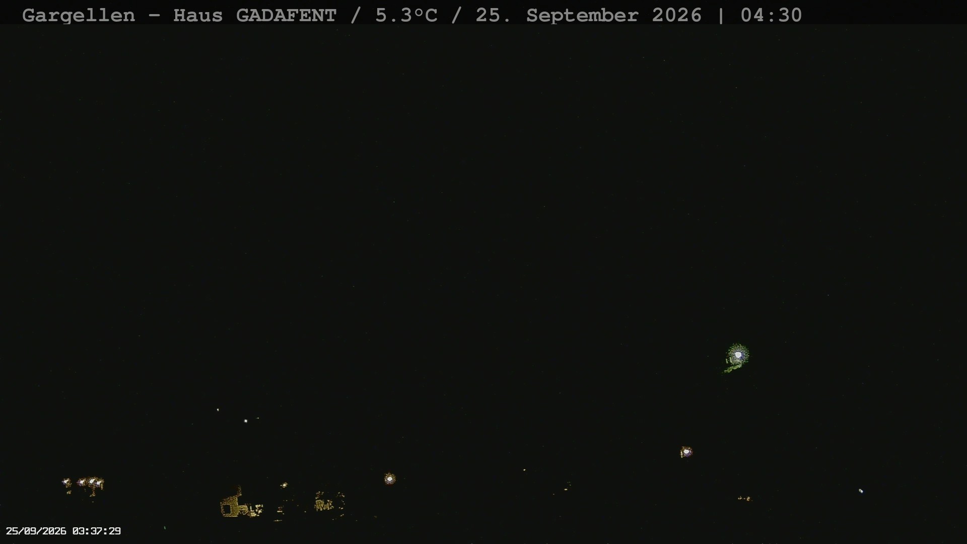 Archived image Webcam Schafberg Gargellen
