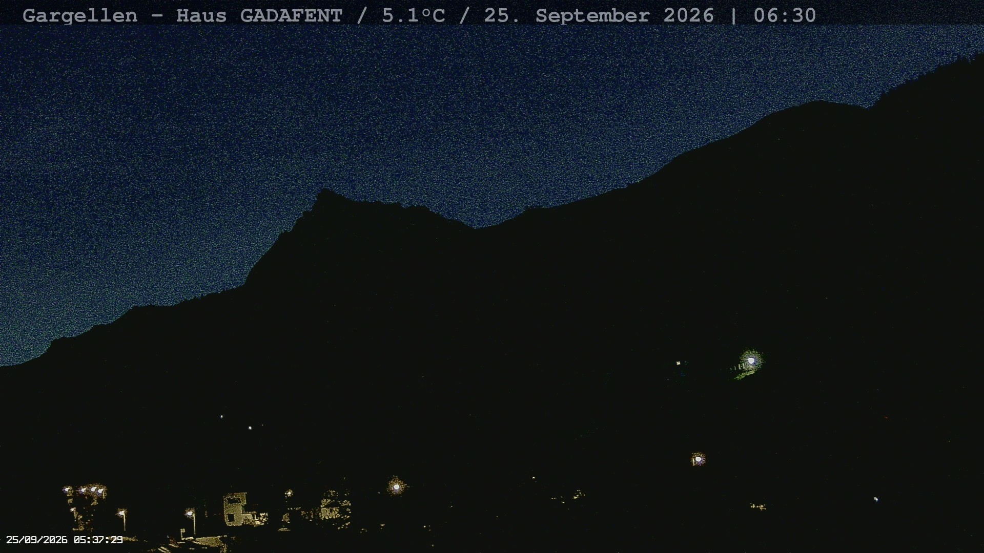 Archived image Webcam Schafberg Gargellen