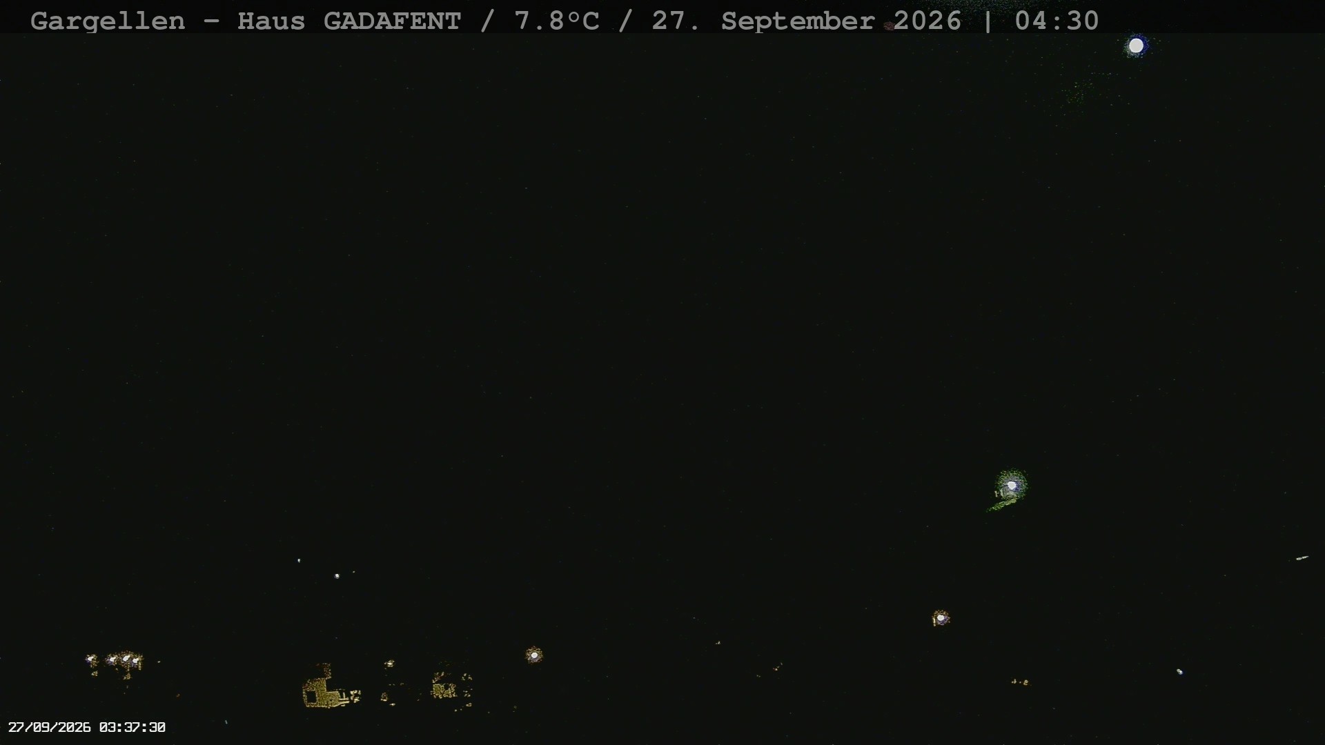 Archiv Foto Webcam Gargellen - Schafberg