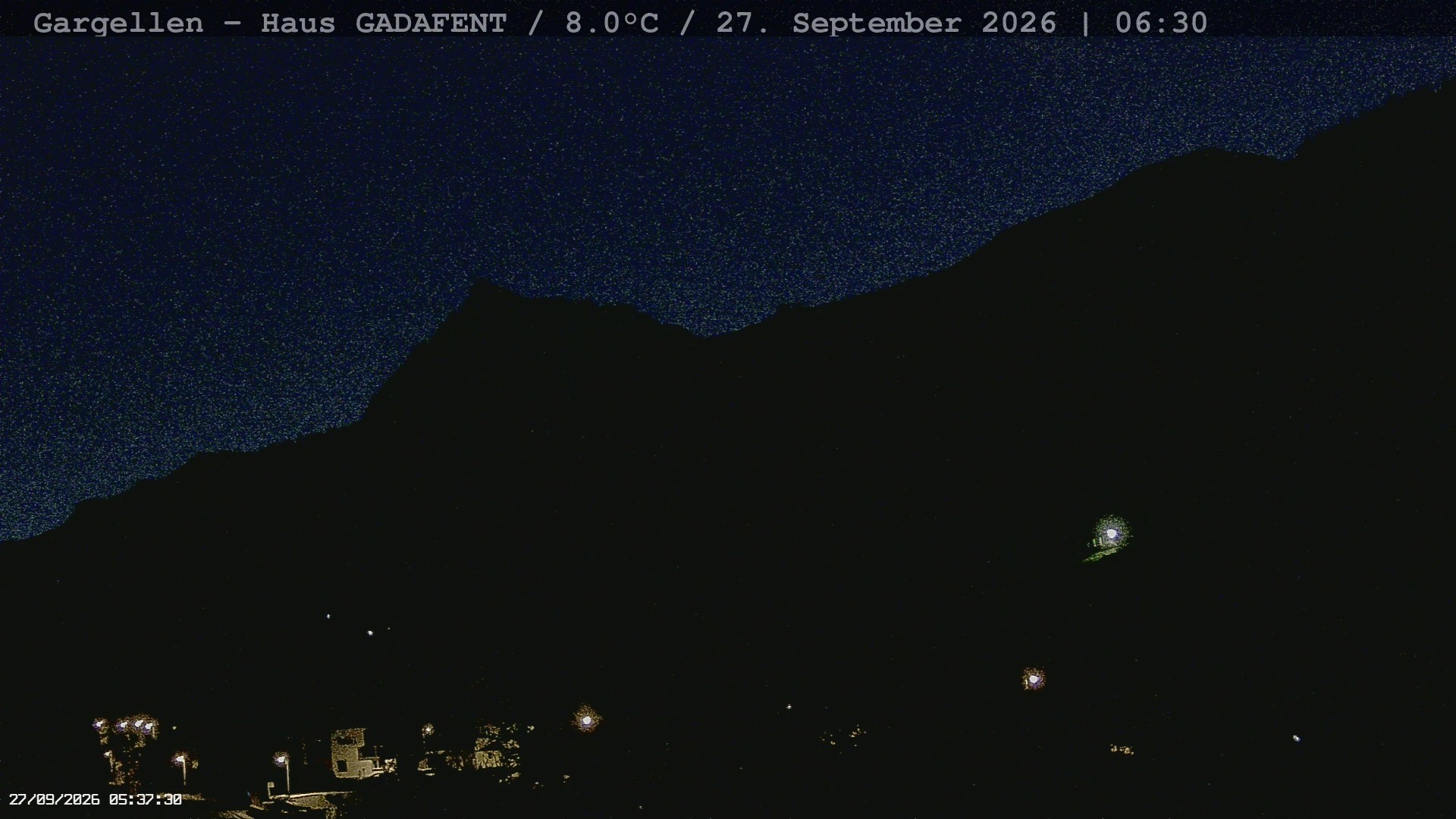 Archiv Foto Webcam Gargellen - Schafberg