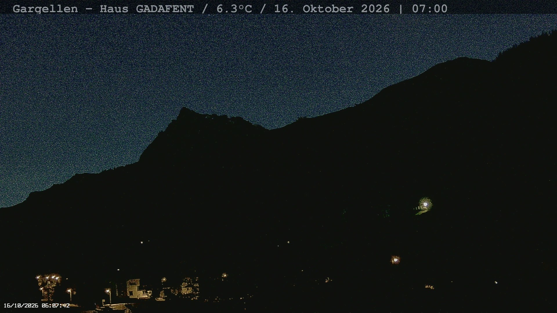 Archived image Webcam Schafberg Gargellen