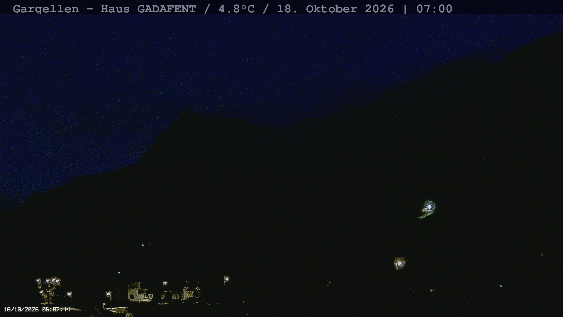 Archiv Foto Webcam Gargellen - Schafberg