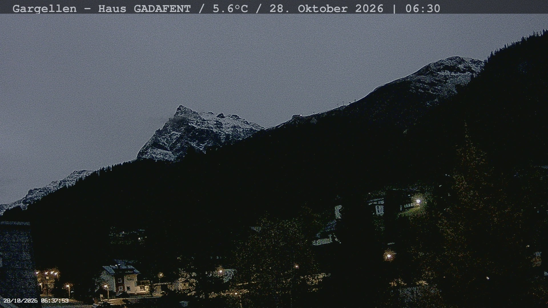 Archived image Webcam Schafberg Gargellen