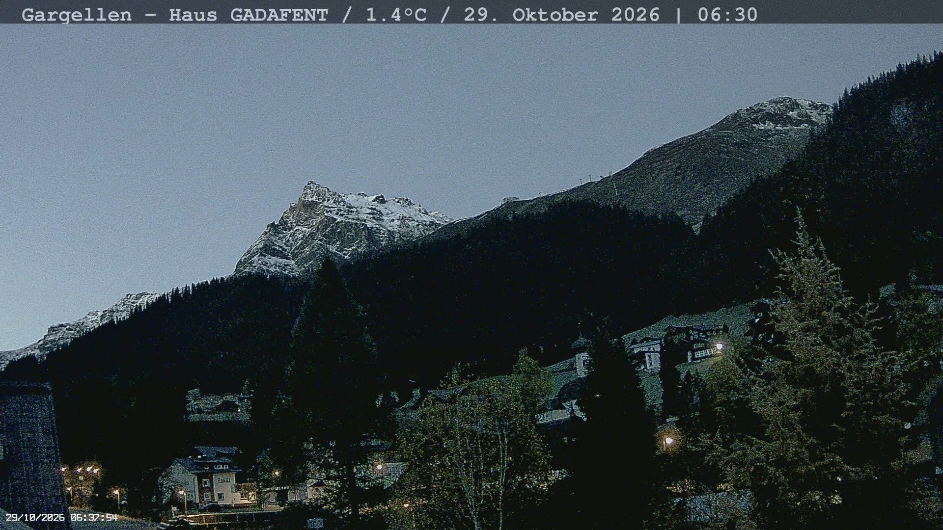 Archiv Foto Webcam Gargellen - Schafberg