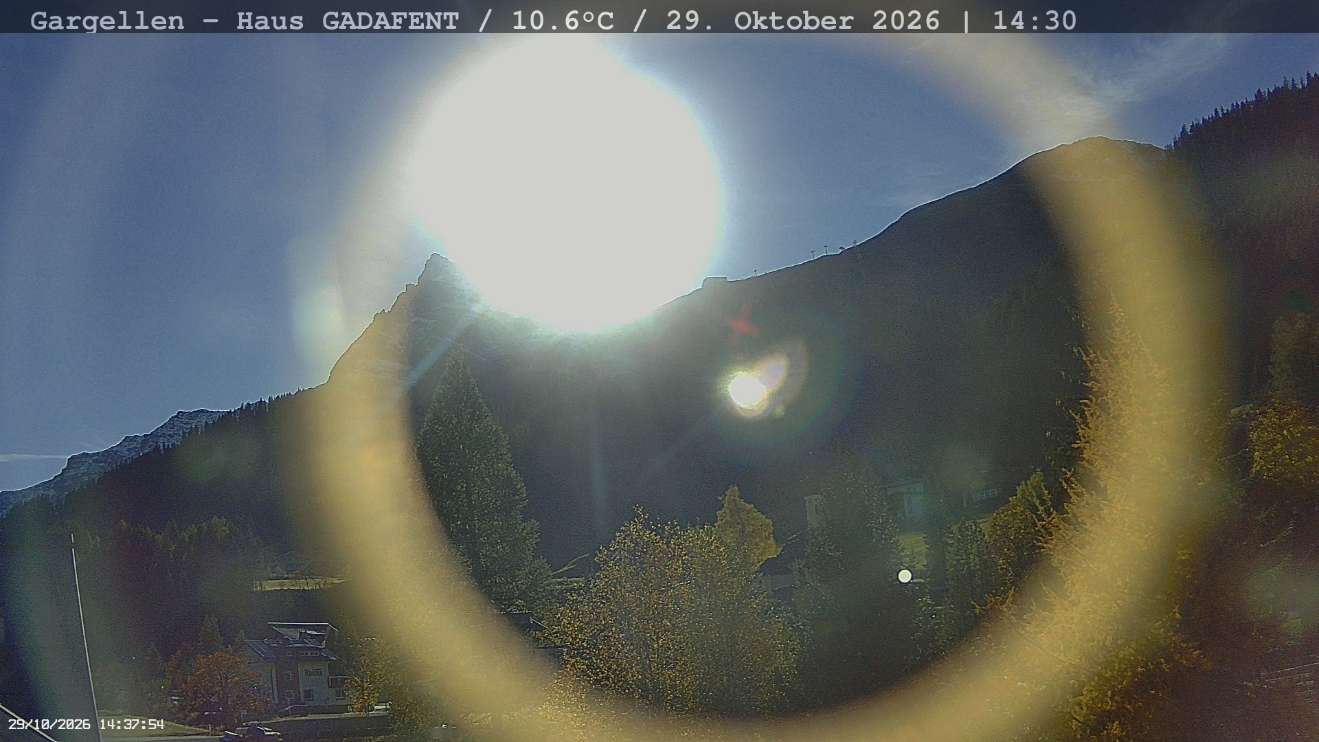 Archiv Foto Webcam Gargellen - Schafberg
