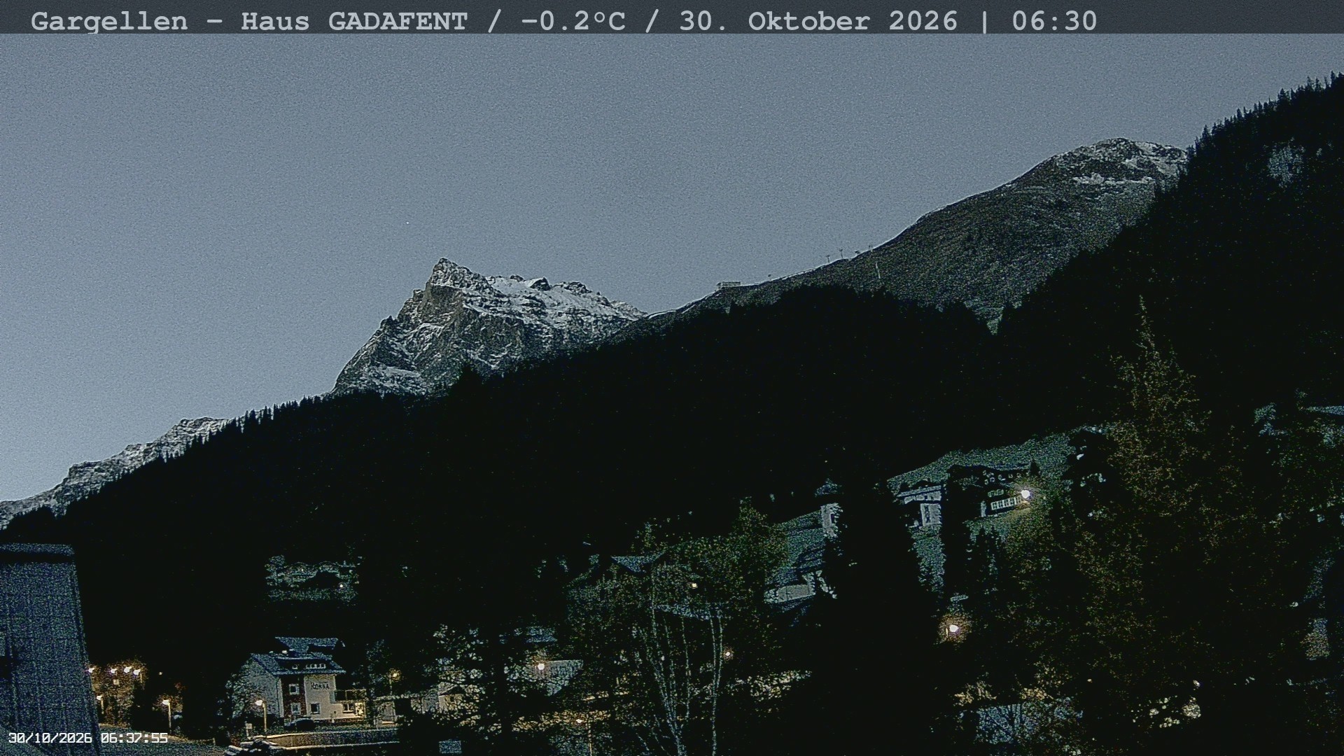 Archiv Foto Webcam Gargellen - Schafberg