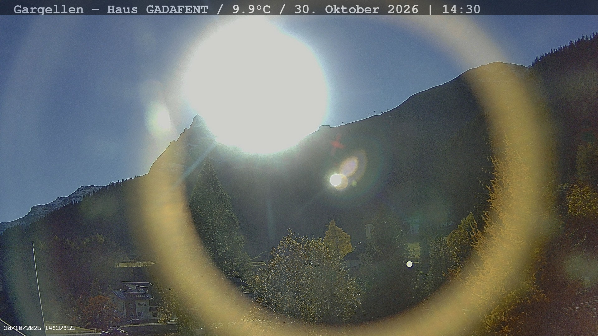Archived image Webcam Schafberg Gargellen