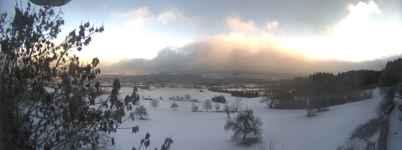 Archiv Foto Webcam Panoramablick Spaichingen