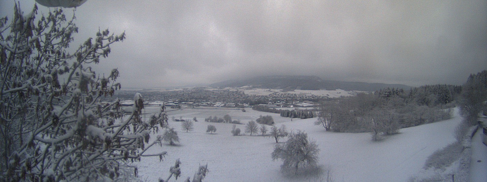 Archiv Foto Webcam Panoramablick Spaichingen
