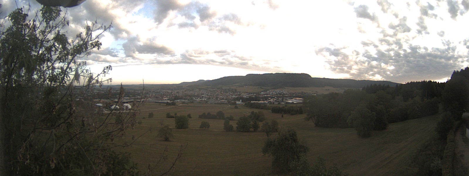 Archiv Foto Webcam Panoramablick Spaichingen