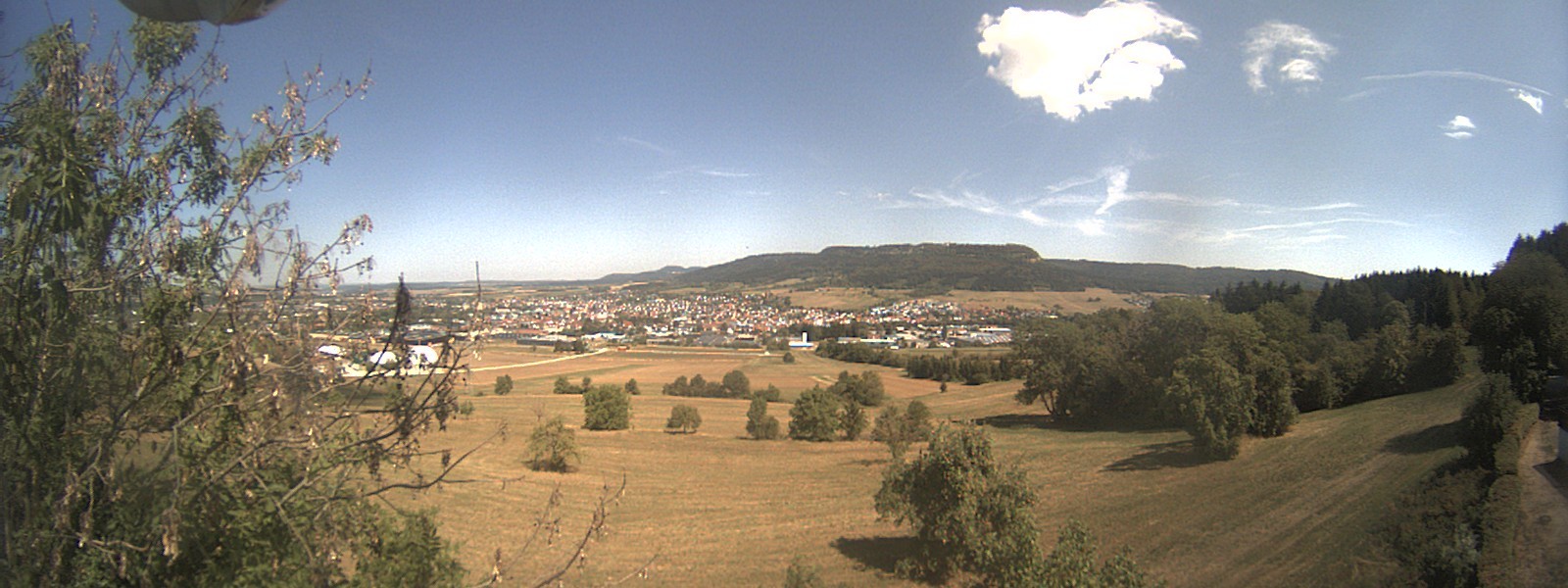 Archiv Foto Webcam Panoramablick Spaichingen