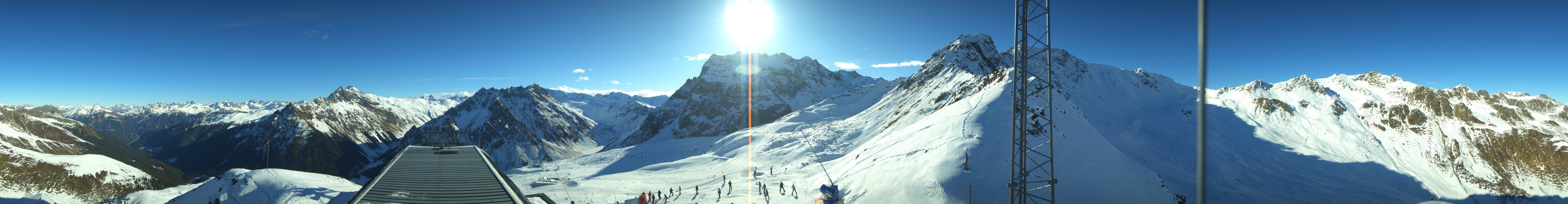 Archiv Foto Webcam Panorama Gargellen (Monafon)