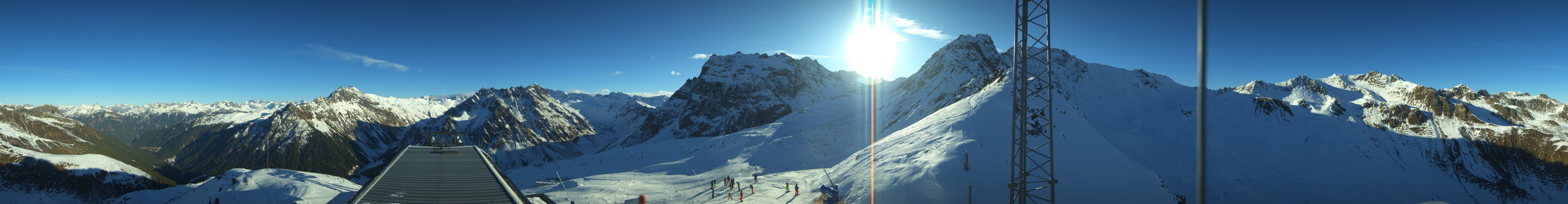 Archiv Foto Webcam Panorama Gargellen (Monafon)