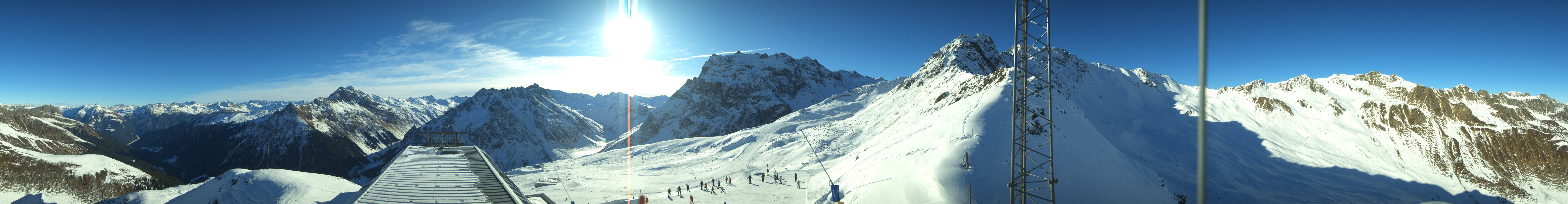 Archiv Foto Webcam Panorama Gargellen (Monafon)