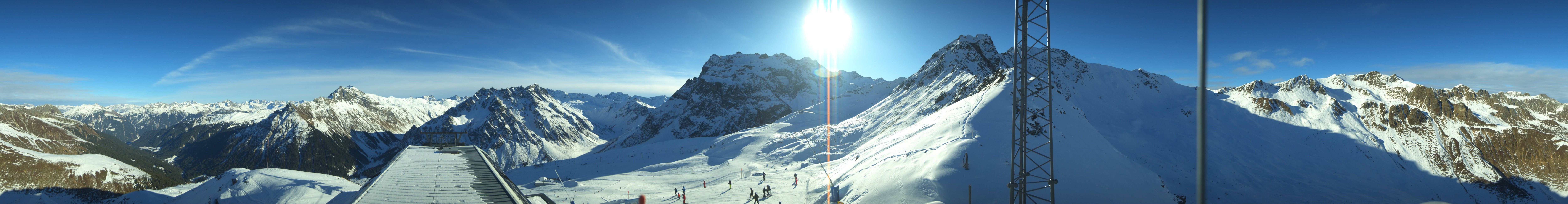 Archiv Foto Webcam Panorama Gargellen (Monafon)