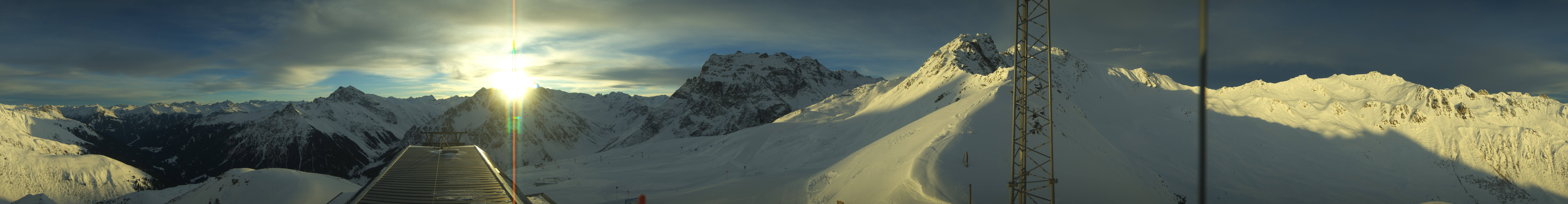 Archiv Foto Webcam Panorama Gargellen (Monafon)