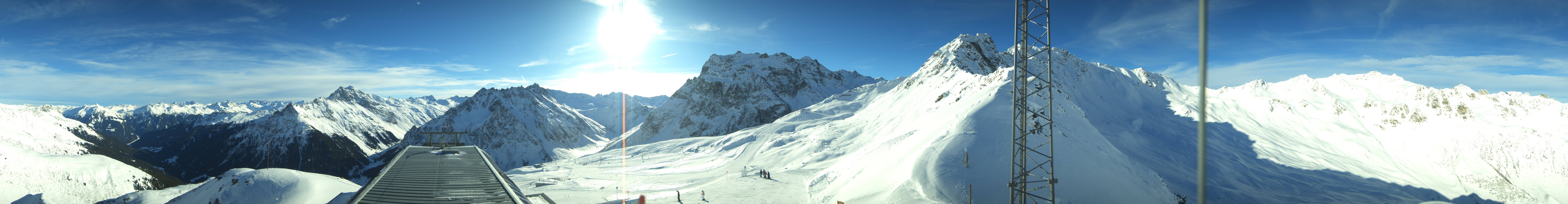 Archiv Foto Webcam Panorama Gargellen (Monafon)