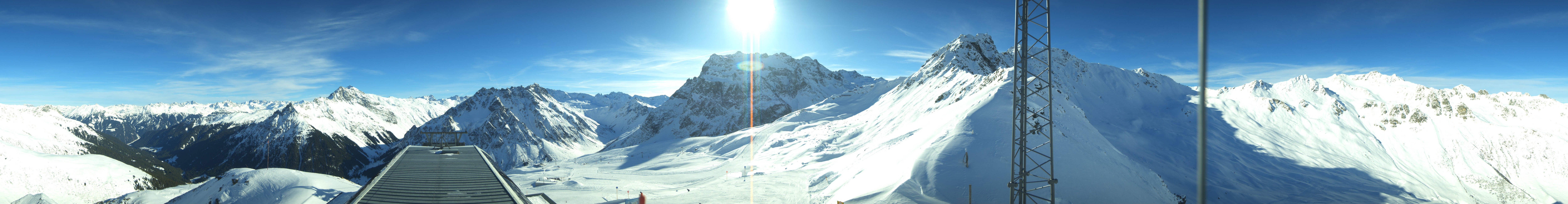 Archiv Foto Webcam Panorama Gargellen (Monafon)