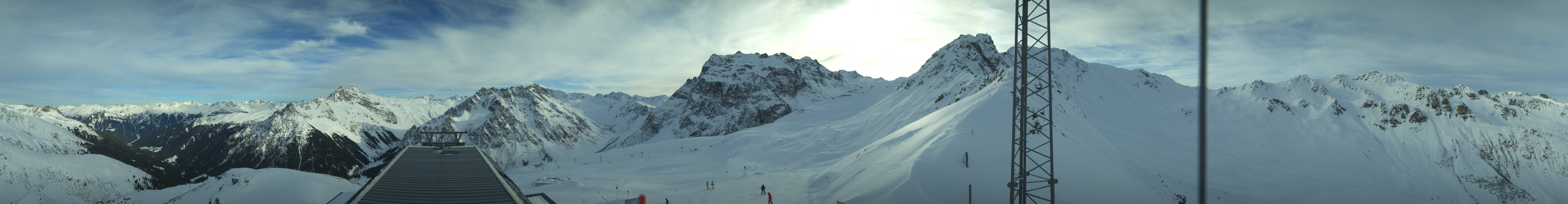 Archiv Foto Webcam Panorama Gargellen (Monafon)