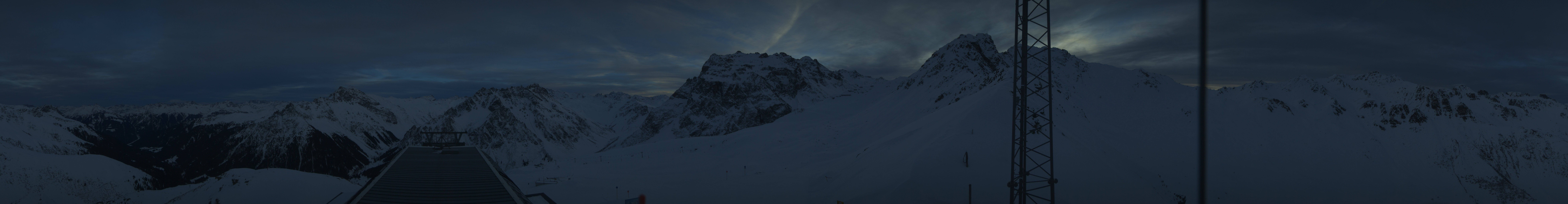 Archiv Foto Webcam Panorama Gargellen (Monafon)