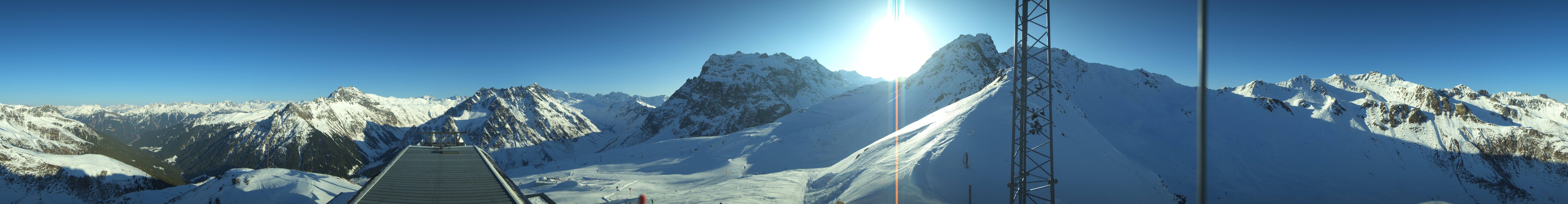 Archiv Foto Webcam Panorama Gargellen (Monafon)