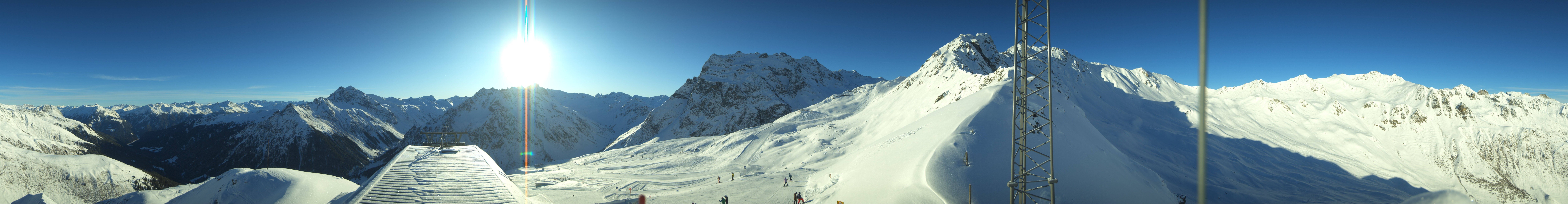 Archiv Foto Webcam Panorama Gargellen (Monafon)