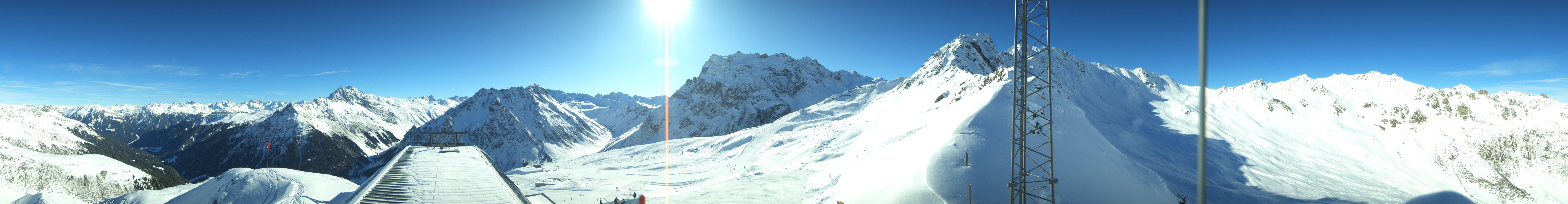 Archiv Foto Webcam Panorama Gargellen (Monafon)