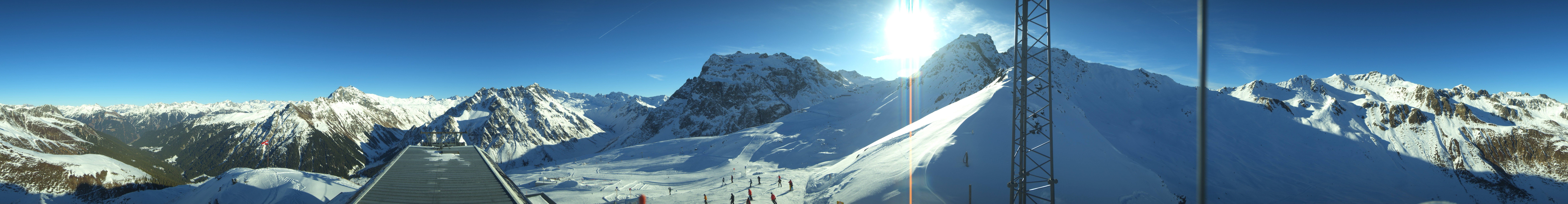 Archiv Foto Webcam Panorama Gargellen (Monafon)