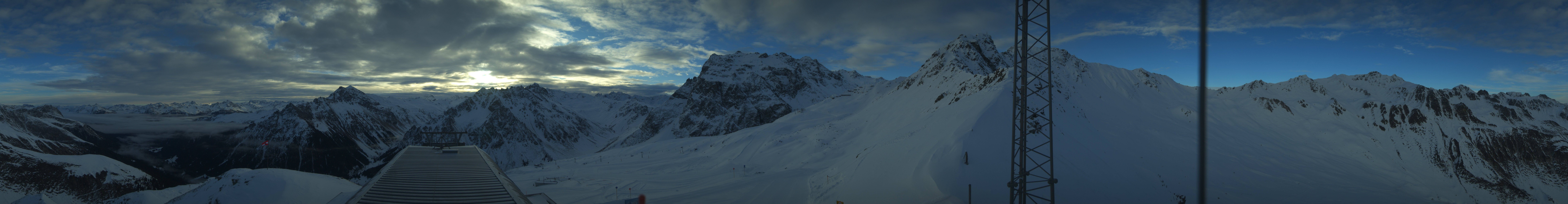 Archiv Foto Webcam Panorama Gargellen (Monafon)