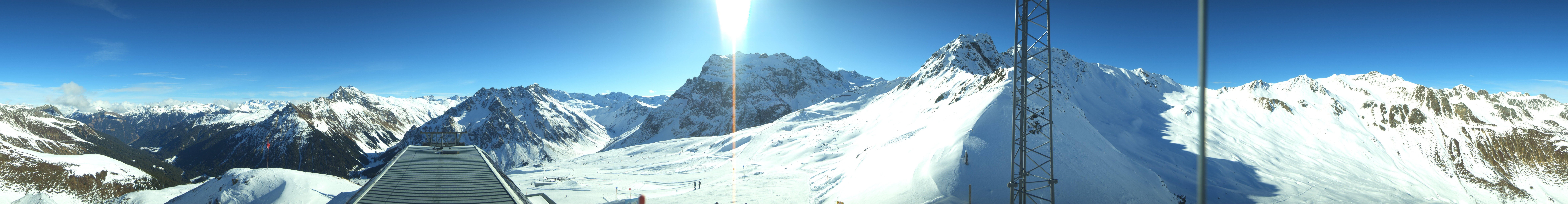 Archiv Foto Webcam Panorama Gargellen (Monafon)