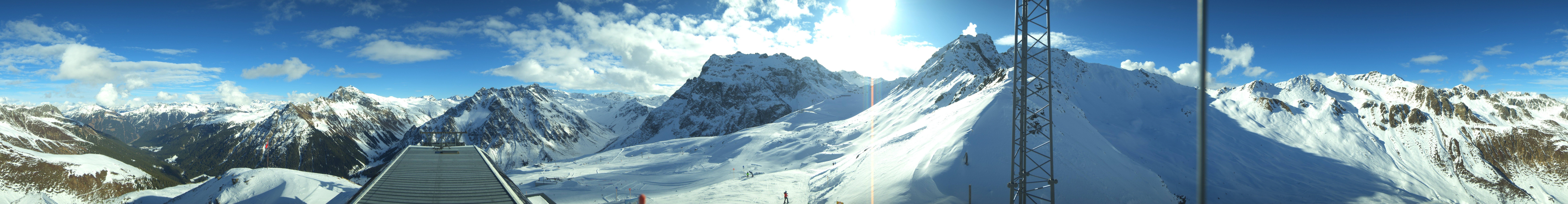 Archiv Foto Webcam Panorama Gargellen (Monafon)