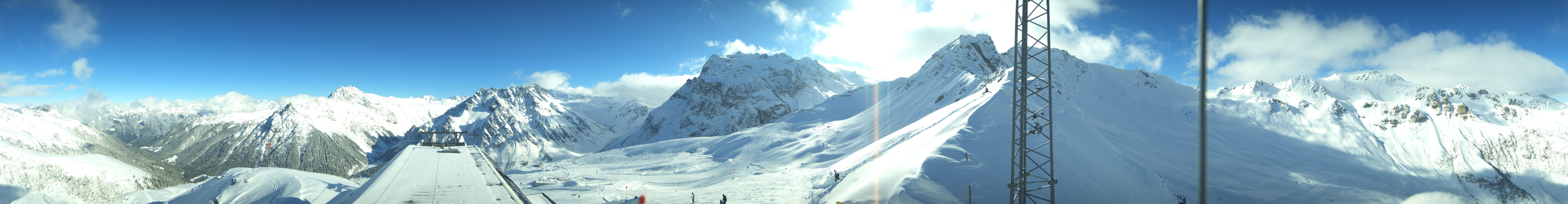 Archiv Foto Webcam Panorama Gargellen (Monafon)