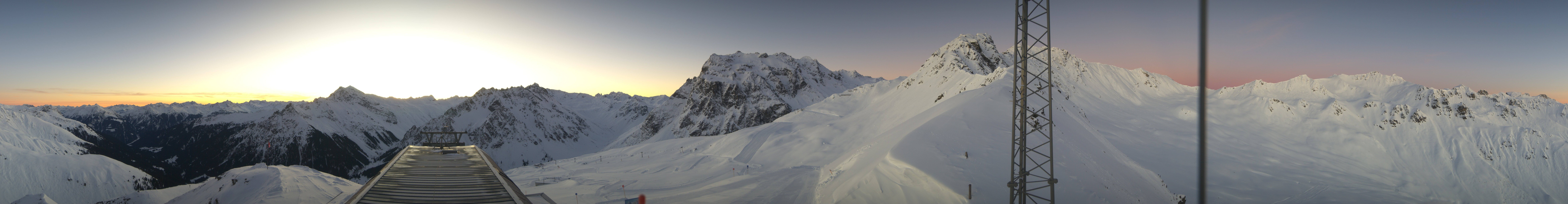 Archived image Webcam Gargellen Panorma view