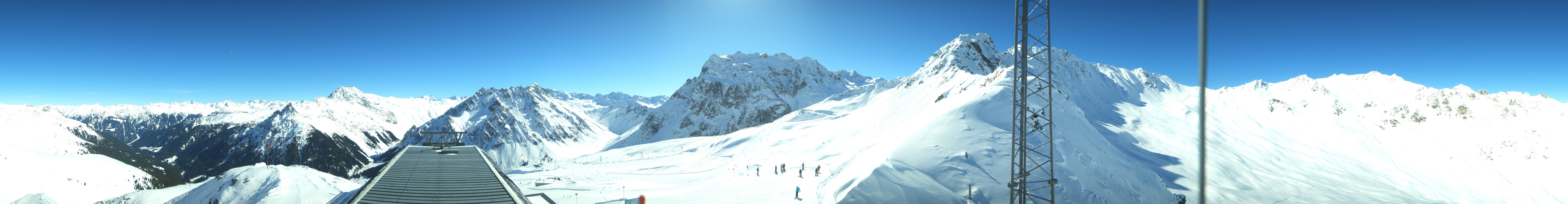 Archived image Webcam Gargellen Panorma view