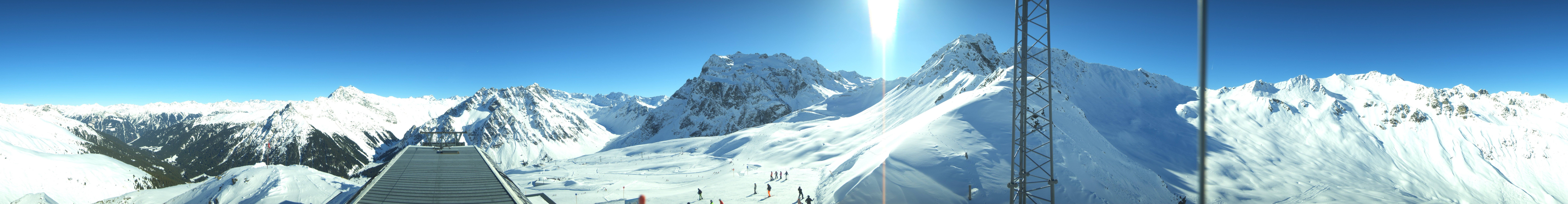 Archived image Webcam Gargellen Panorma view