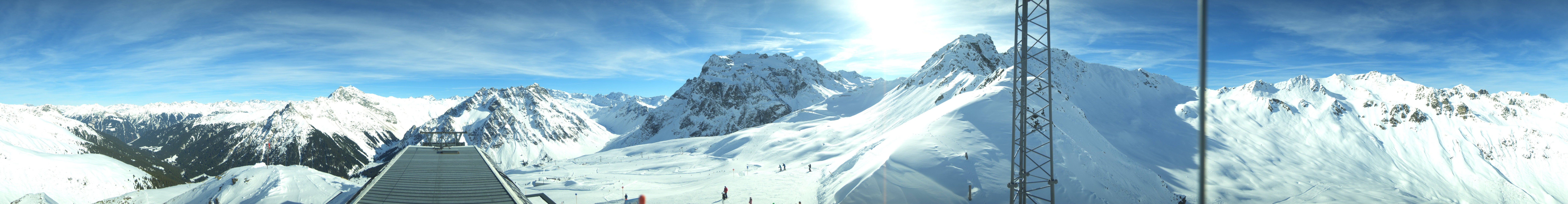 Archived image Webcam Gargellen Panorma view