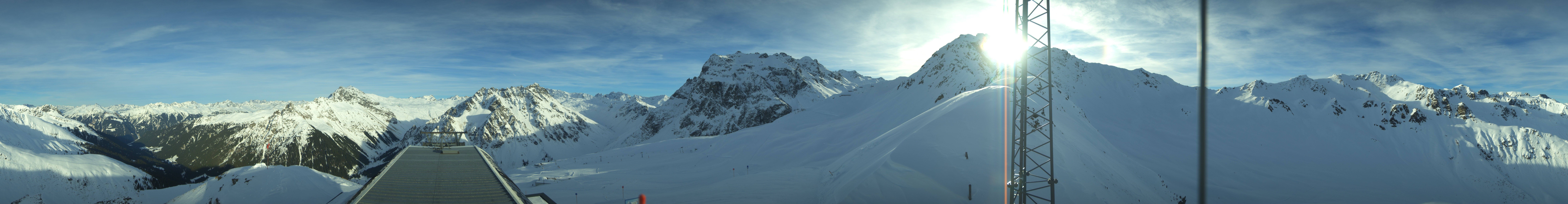 Archived image Webcam Gargellen Panorma view