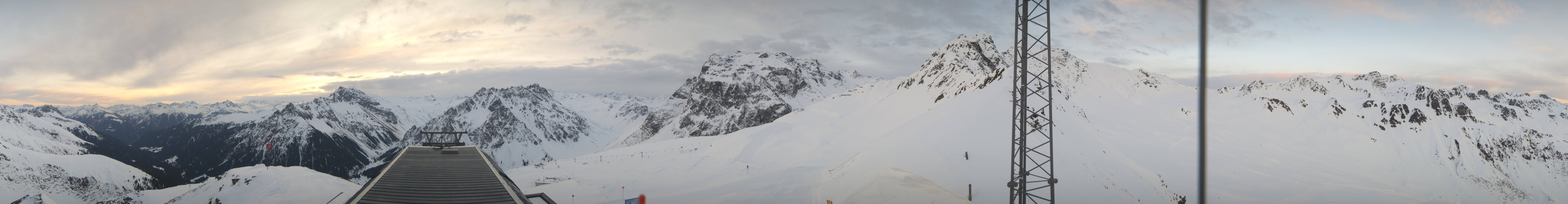 Archived image Webcam Gargellen Panorma view