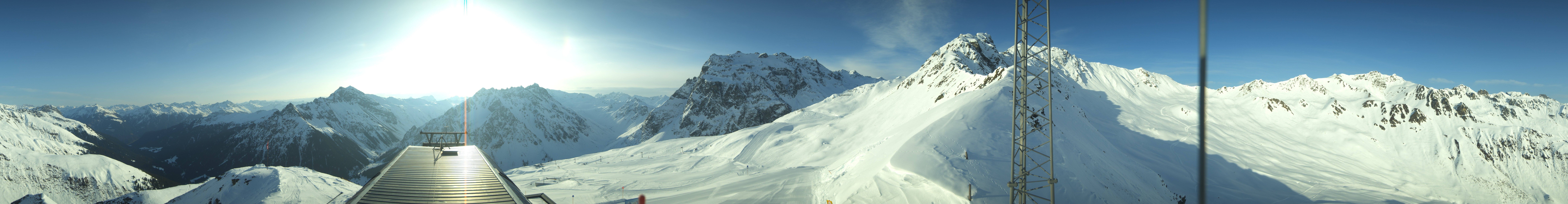 Archived image Webcam Gargellen Panorma view