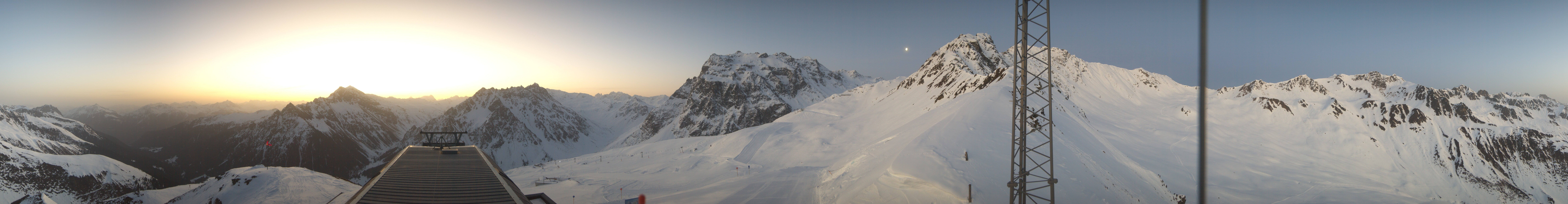 Archiv Foto Webcam Panorama Gargellen (Monafon)