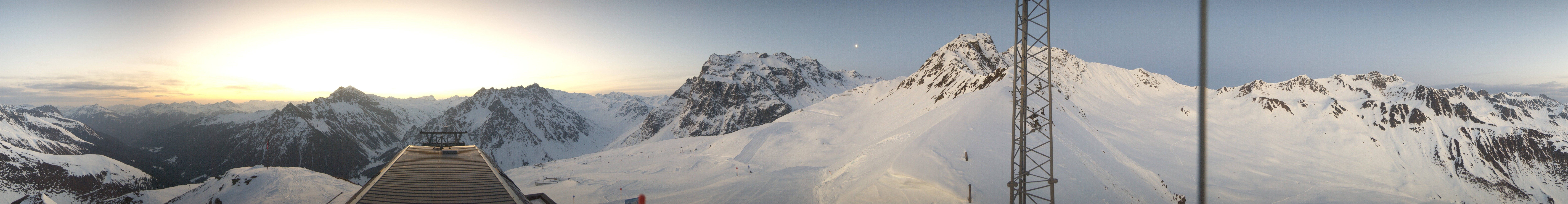 Archiv Foto Webcam Panorama Gargellen (Monafon)